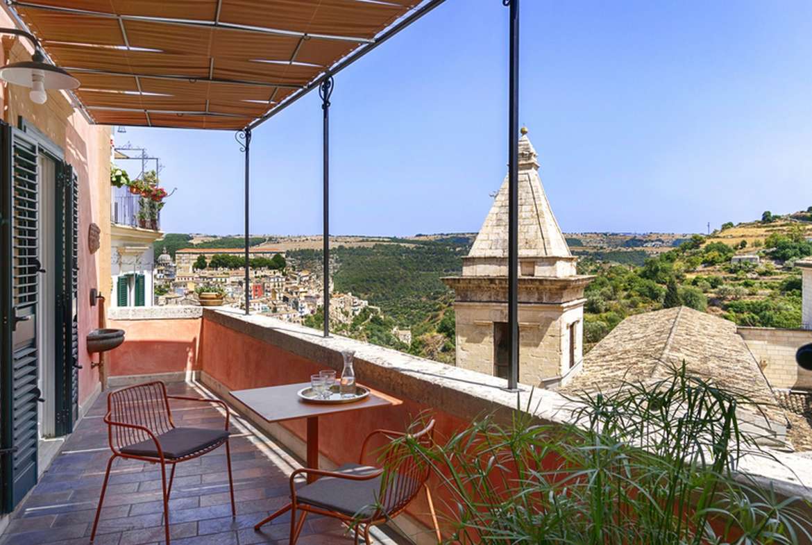 Historical Palazzo Rosa in Ibla, Sicily