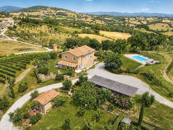 Farmhouse with cellar and vineyard for sale near Saturnia, Maremma Tuscany
