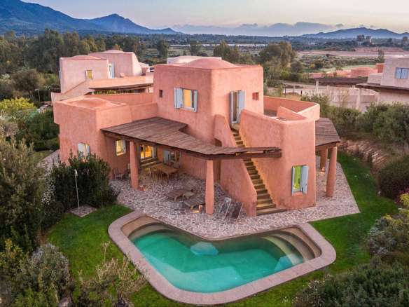 Elegant Villa with Pool in Pula, Sardinia
