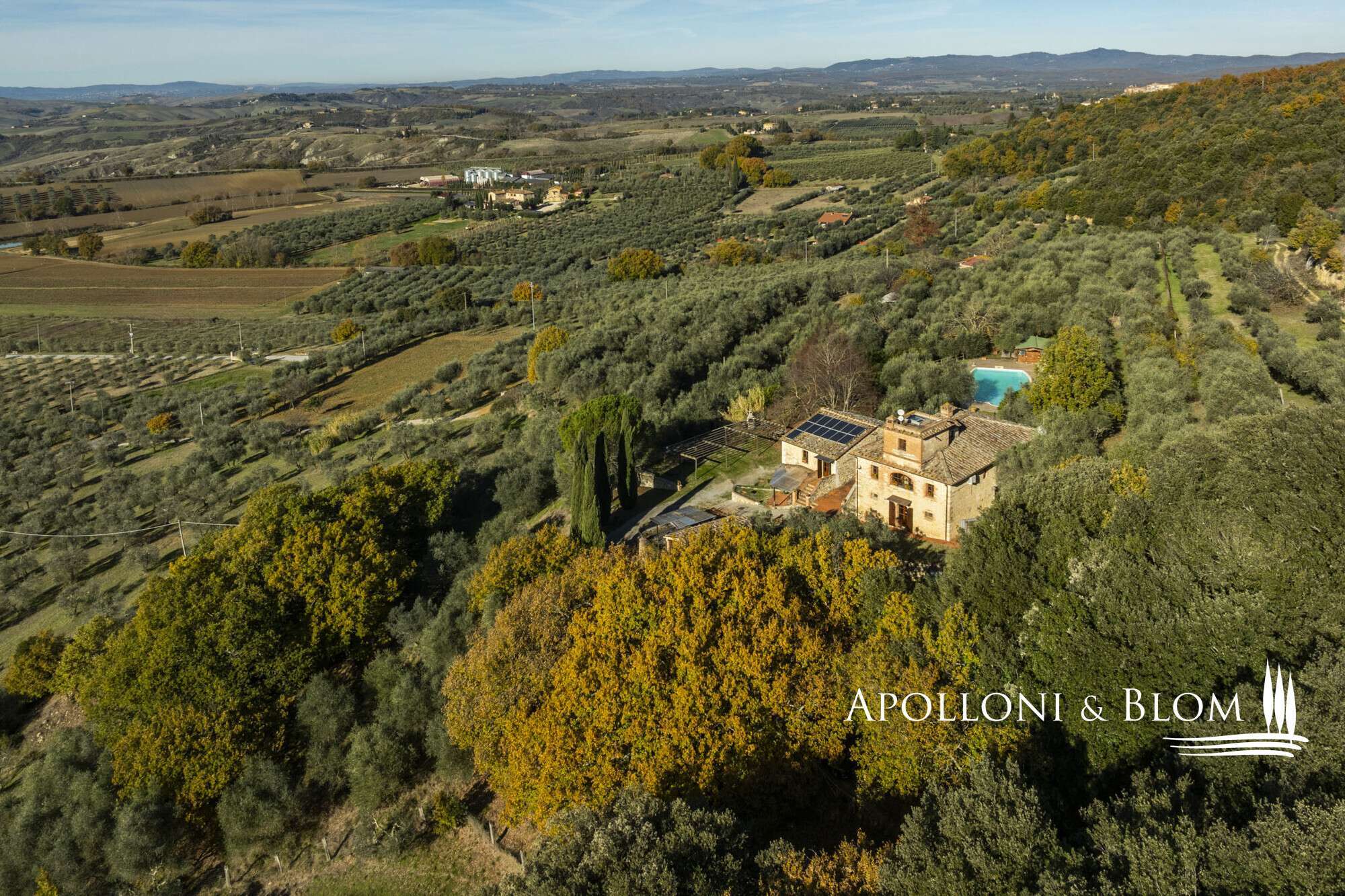 207453 Farmhouse in Serre Di Rapolano, Siena, Italy