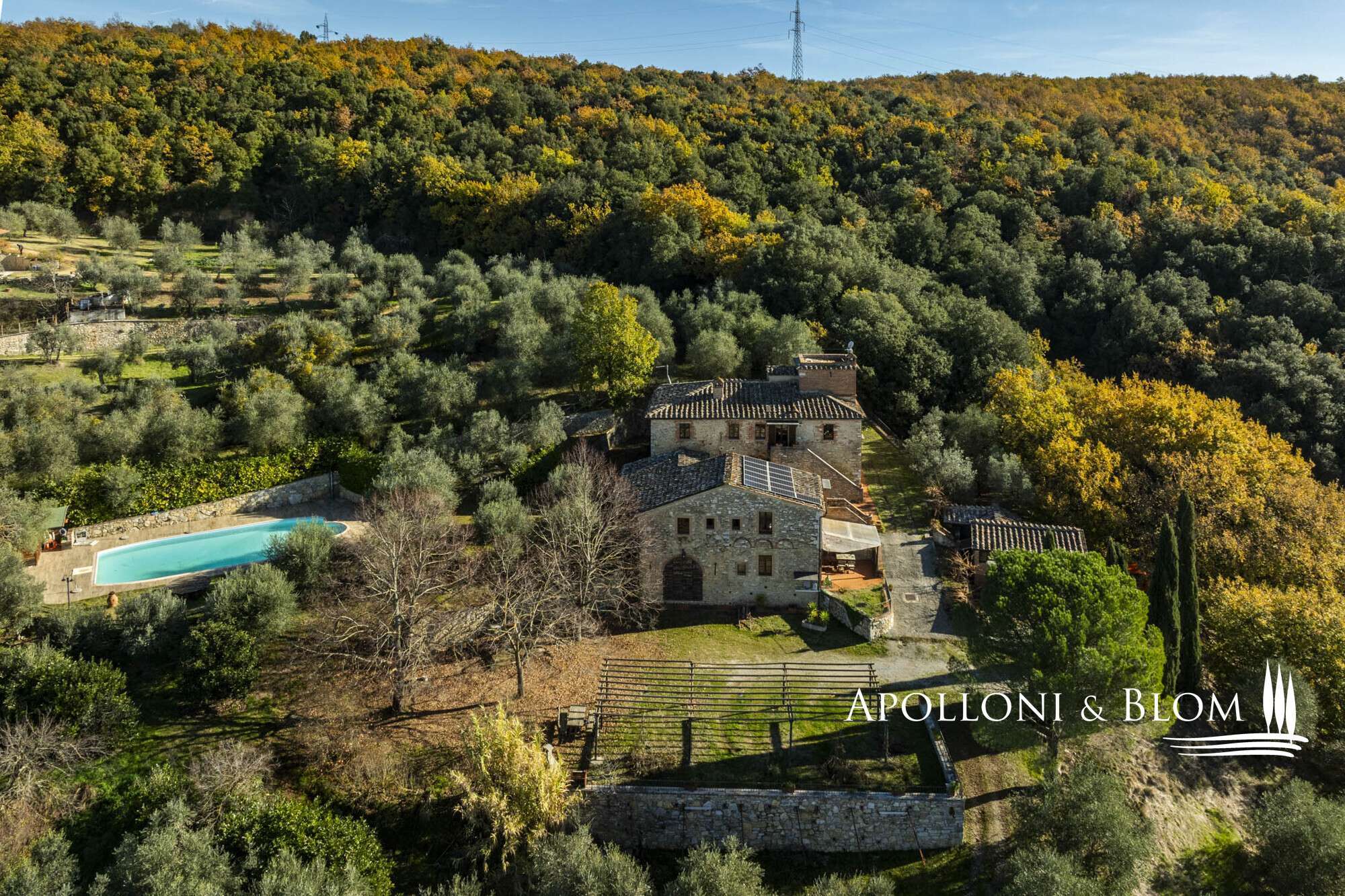 207455 Farmhouse in Serre Di Rapolano, Siena, Italy