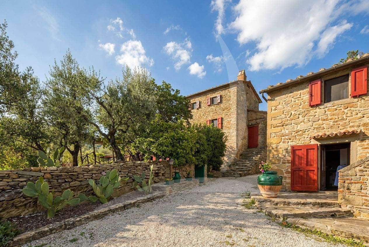 2c40e6c423ea6fd940f15b5bb5dabb59 Farmhouse with 1 bedrooms in Cortona, Arezzo, Tuscany, Italy