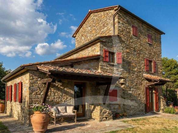 Farmhouse with 1 bedrooms in Cortona, Arezzo, Tuscany, Italy