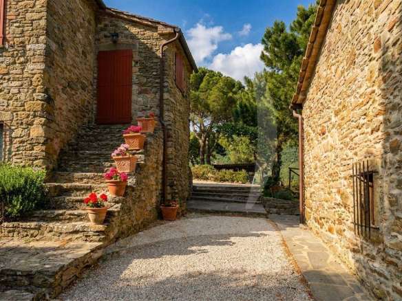 Farmhouse with 1 bedrooms in Cortona, Arezzo, Tuscany, Italy