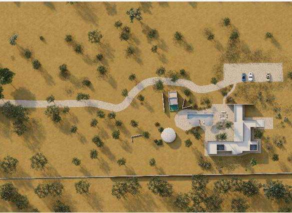 Modern Villa with Pool and Trullo on 16,000 sqm, Torre Guaceto, Puglia