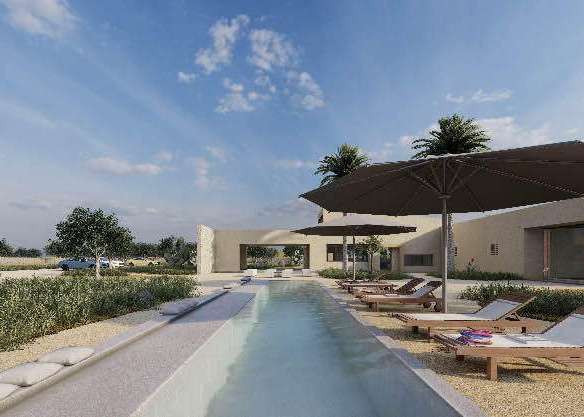 Modern Villa with Pool and Trullo on 16,000 sqm, Torre Guaceto, Puglia