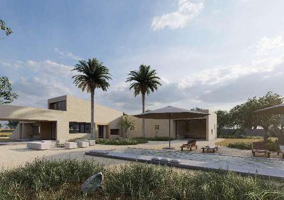 Modern Villa with Pool and Trullo on 16,000 sqm, Torre Guaceto, Puglia
