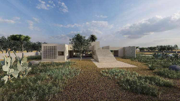 Modern Villa with Pool and Trullo on 16,000 sqm, Torre Guaceto, Puglia