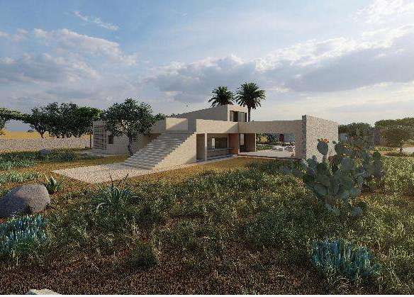 Modern Villa with Pool and Trullo on 16,000 sqm, Torre Guaceto, Puglia