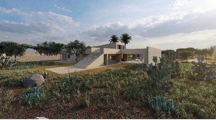 Modern Villa with Pool and Trullo on 16,000 sqm, Torre Guaceto, Puglia