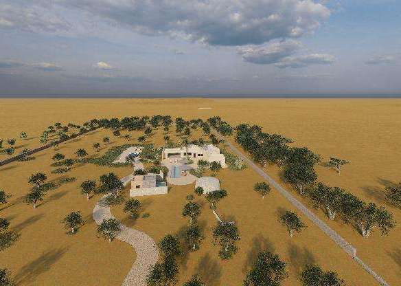 Modern Villa with Pool and Trullo on 16,000 sqm, Torre Guaceto, Puglia