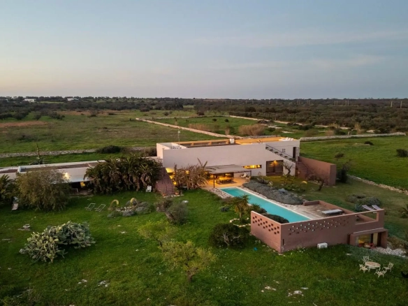Sea View Designer Villa with Swimming Pool for Sale in Torre Guaceto