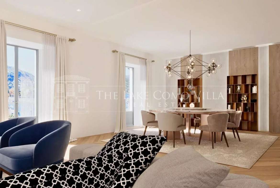 Palazzo Cavour – Luxury Lake View Apartment in a Historic Palace