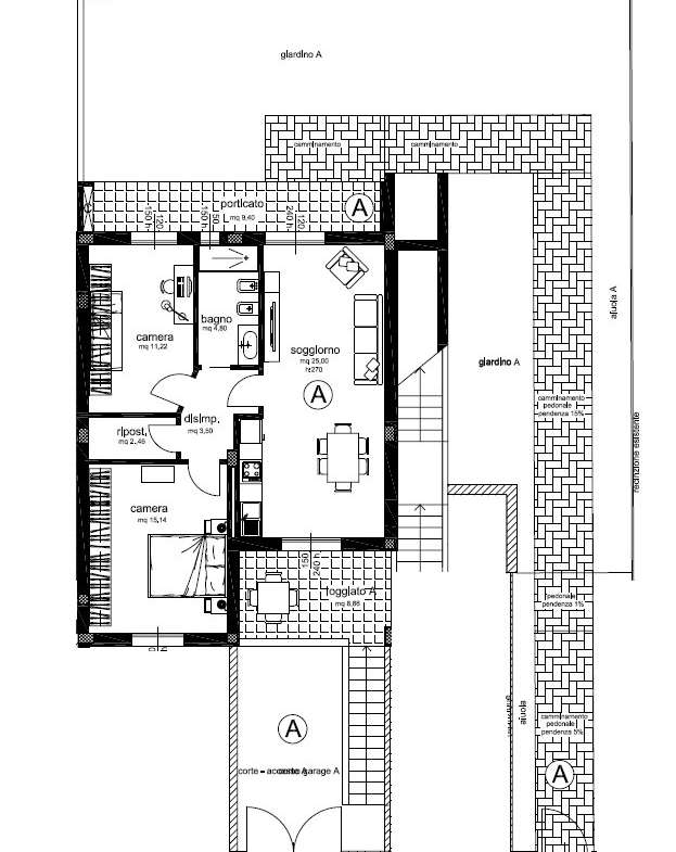 Three Room Apartment – Suvereto