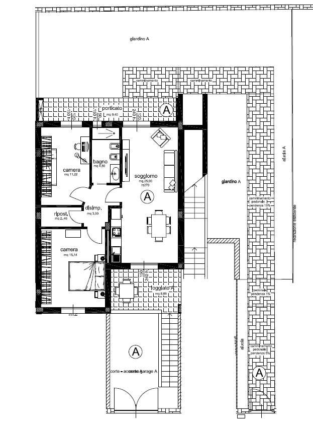 Plan_1wTYyHg Three Room Apartment – Suvereto