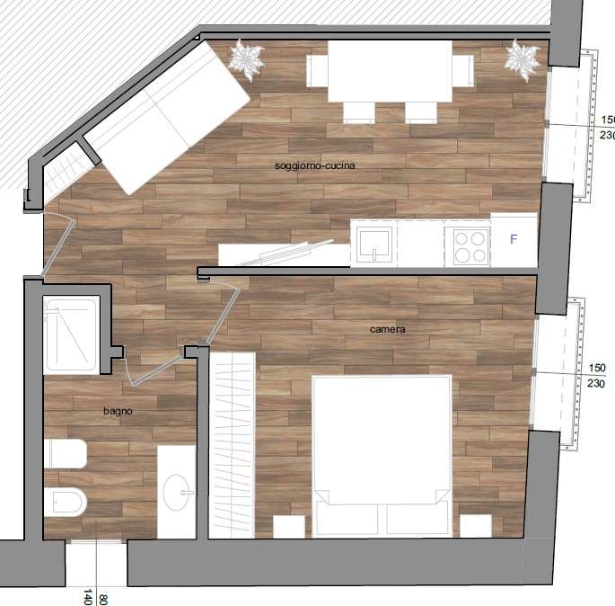Two Room Apartment – Chioggia