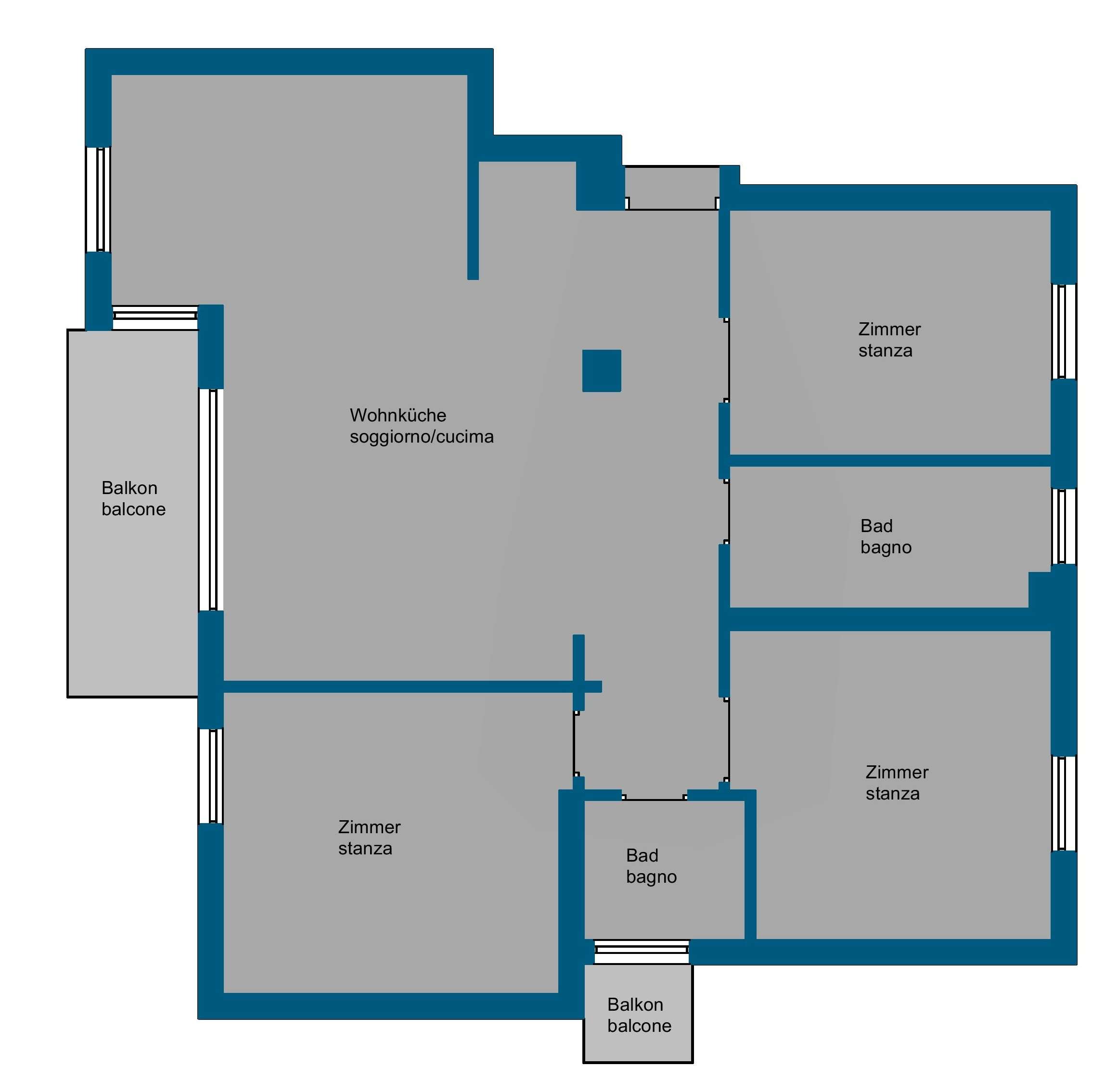 R07152BZ4Z_Grundriss-page-001 Four Room Apartment – Bolzano-Firmian/Don Bosco